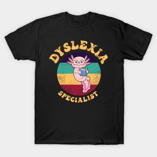 Dyslexia Specialist Teacher Kawaii Dyslexia Interventionist T-Shirt